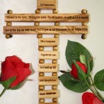Our Father Cross 23 cm English